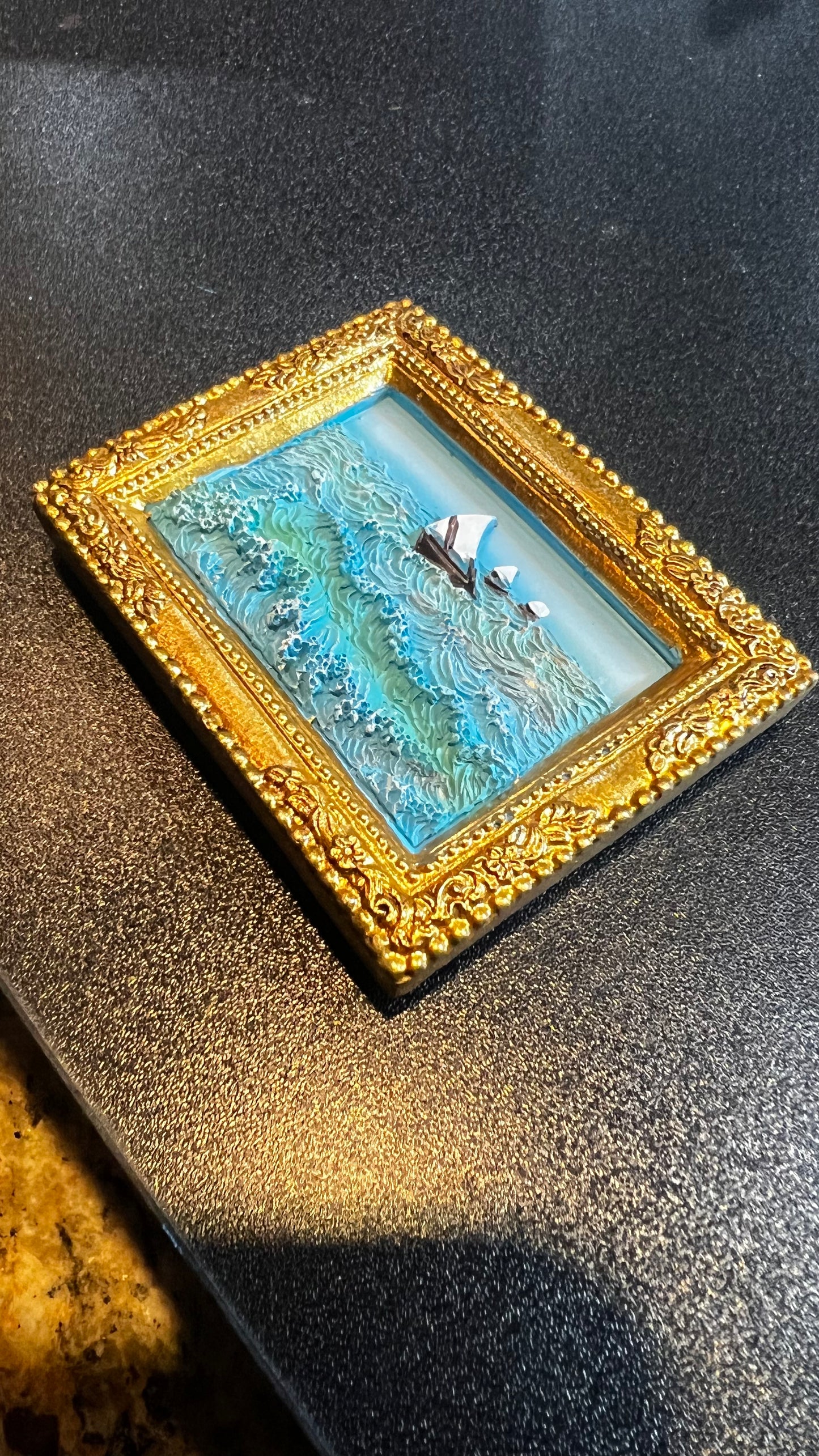 Seascape Miniature Magnet