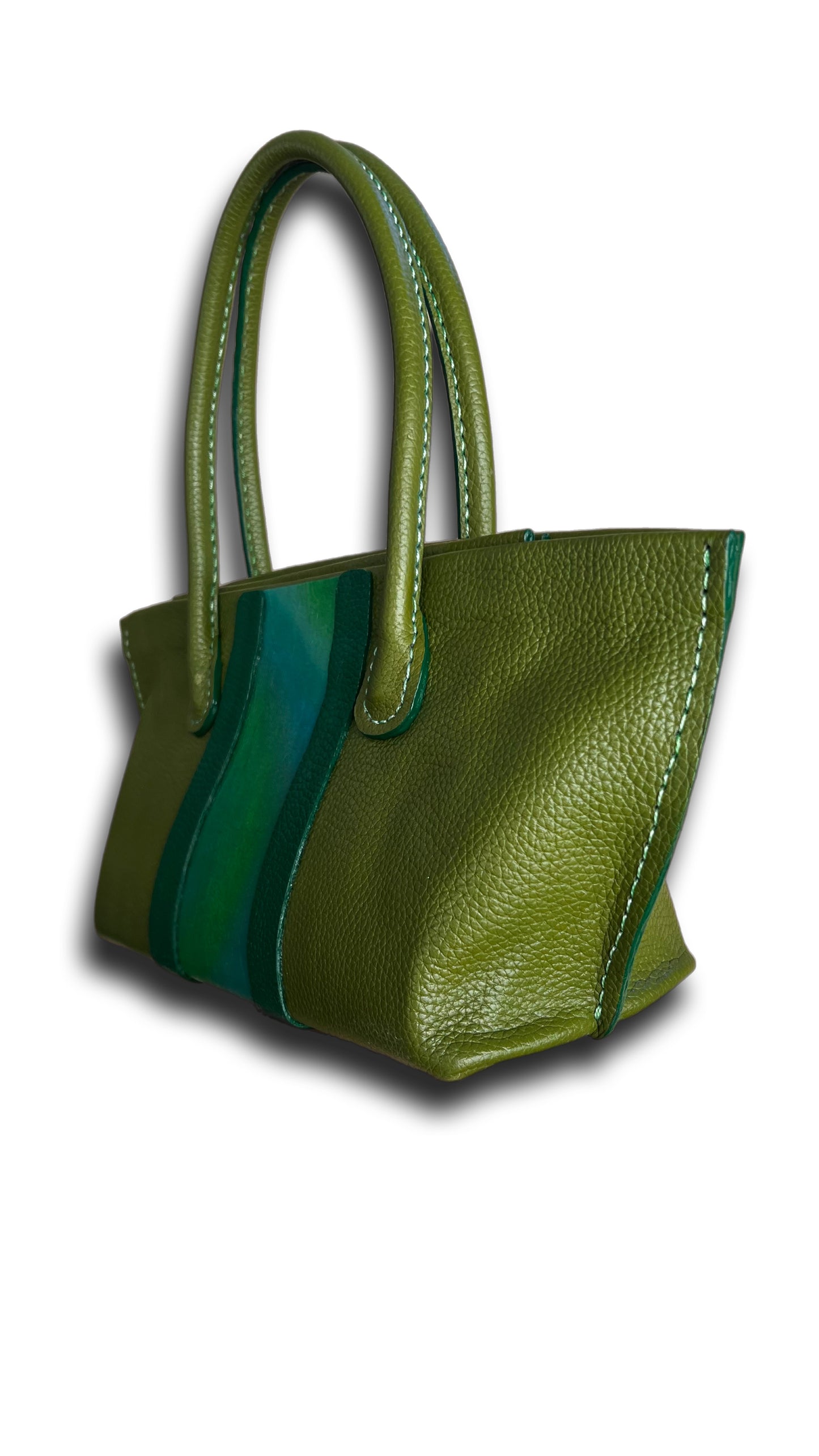 Northern Lights Leather Handbag
