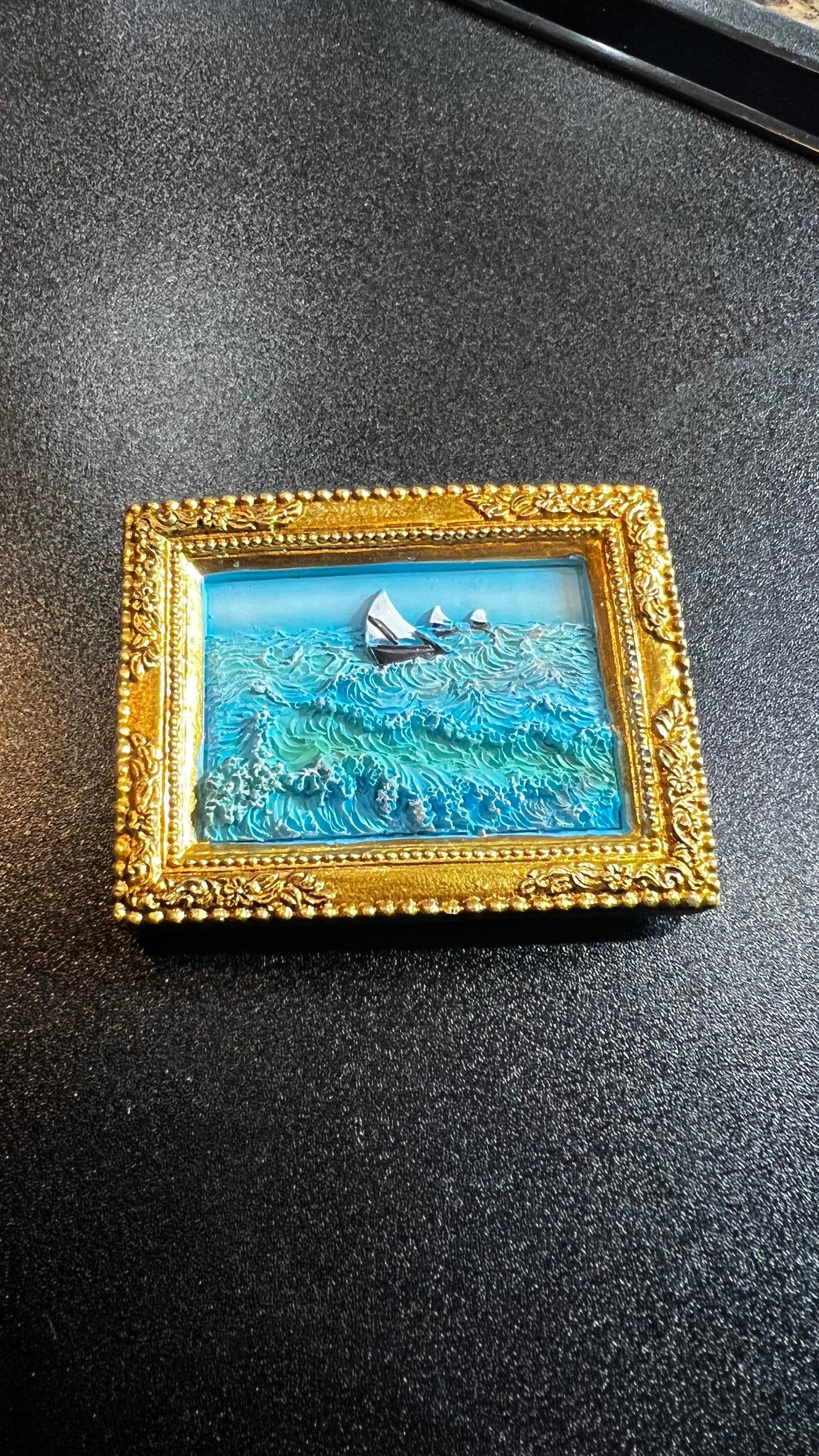 Seascape Miniature Magnet