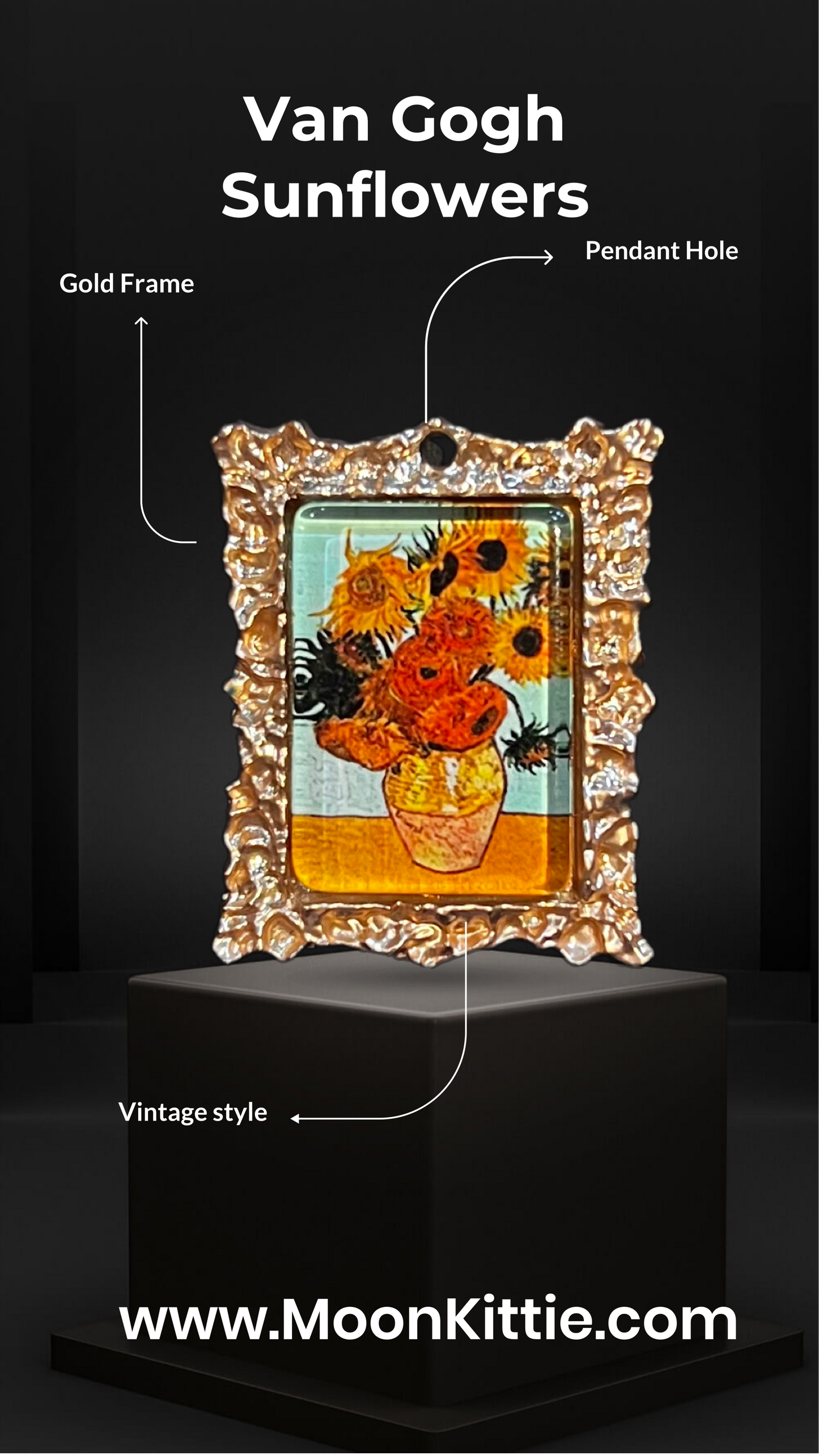 Van Gogh Sunflowers Miniature