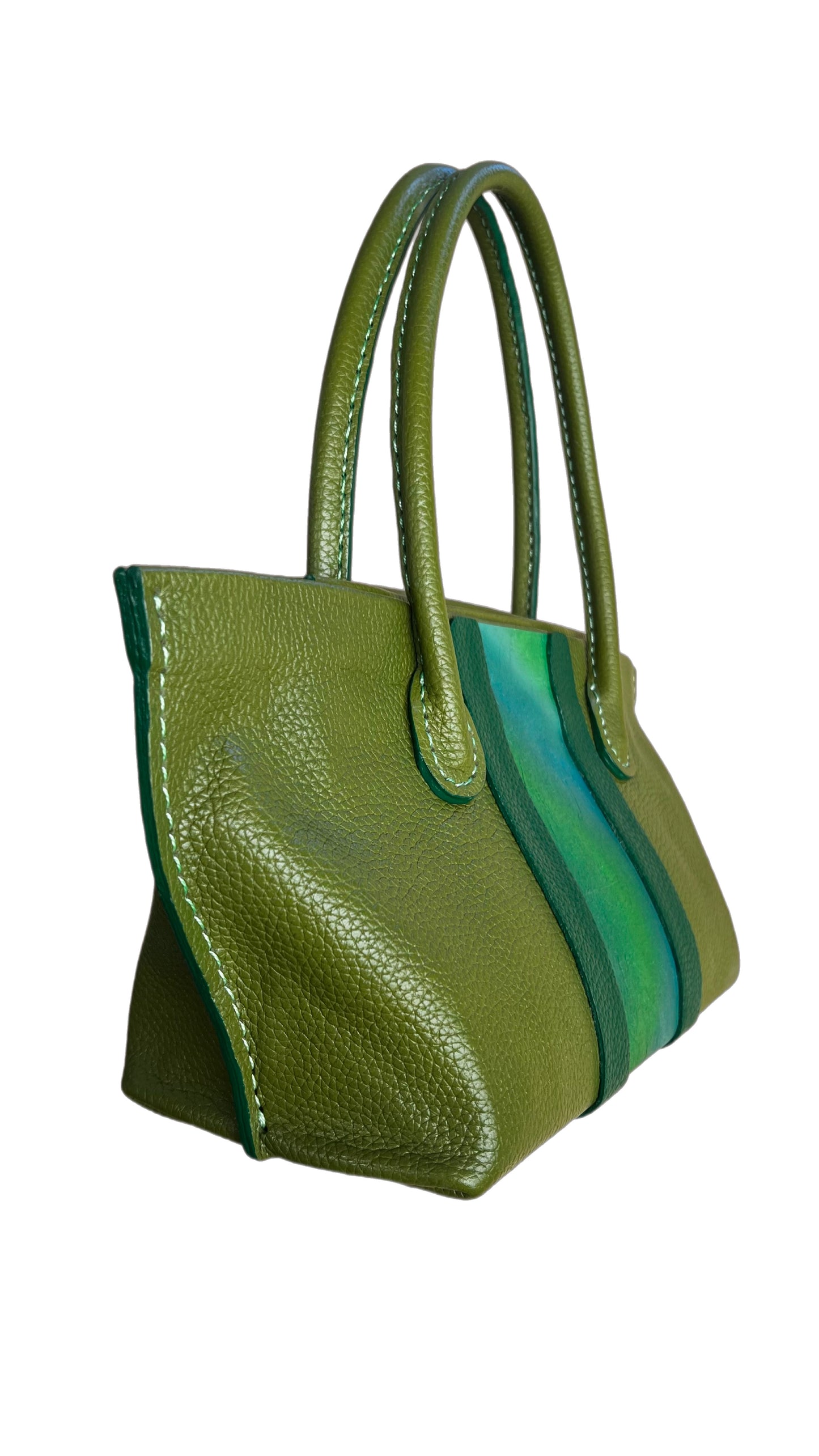 Northern Lights Leather Handbag