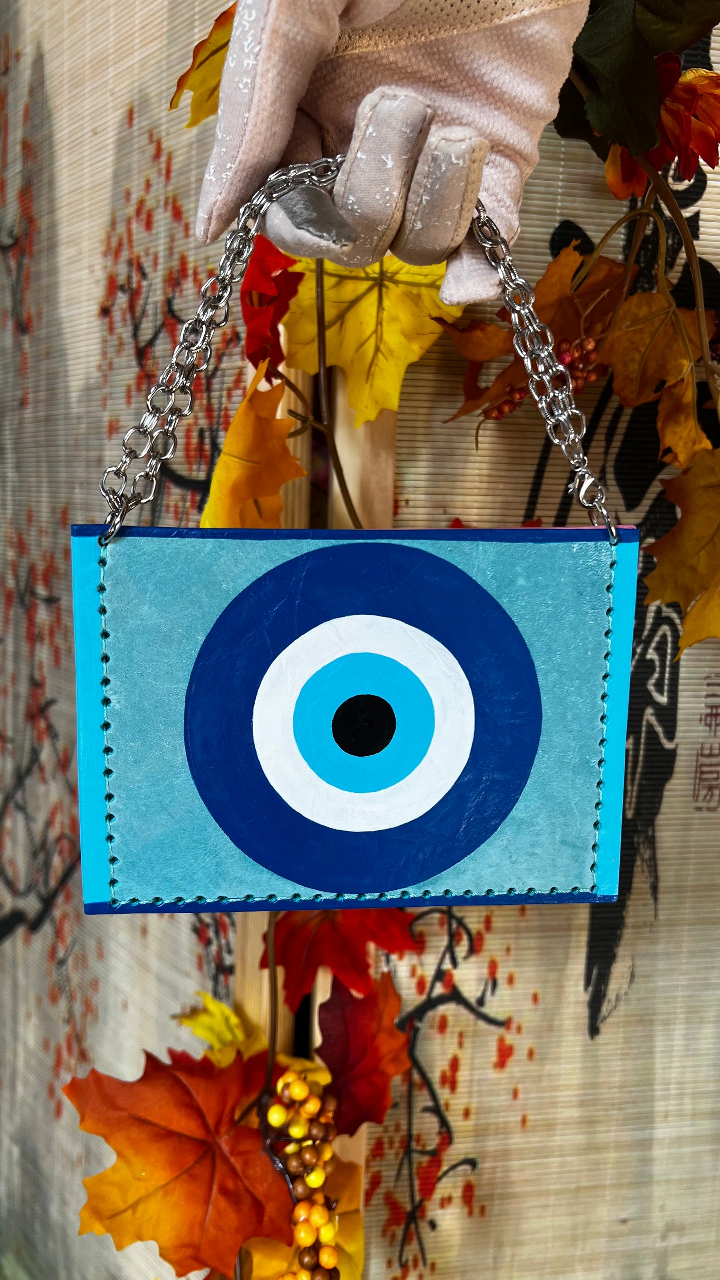 Evil Eye Double Sided Mini Bag